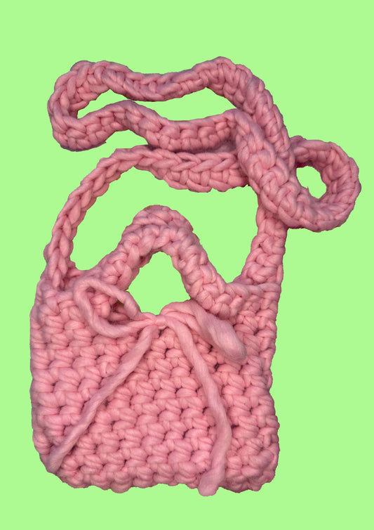 Pretty in Pink Crochet bag