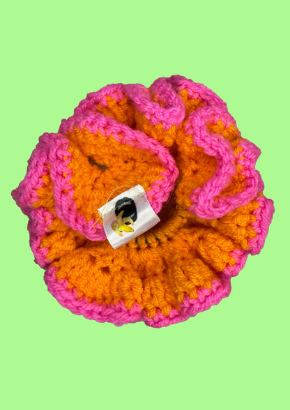 Twist and Shout Crochet Scrunchie